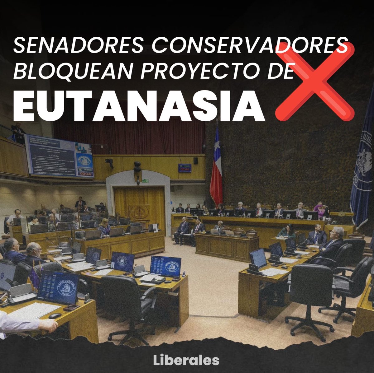 ⚠️Los partidos de oposición se han negado a poner en tabla el proyecto de eutanasia, a pesar de las urgencias que le ha puesto el Gobierno.
Los Senadores de oposición incumplen la Constitución y la LOC del Congreso al no respetar las urgencias. 
Hago un llamado a los Senadores de