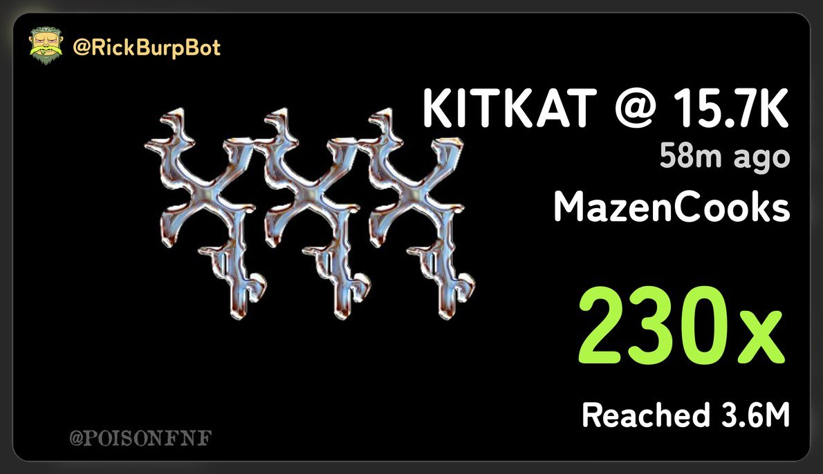 PoisonFNF's tweet image. We hit every runner in @PoisonFNF 🤢  

Big @SleepinMazen shared at 15.7K for a 230X! 

EnbYiKqWdzKfuN12QZ33tYm9ysy4Bjhpf7XU2RY3pump