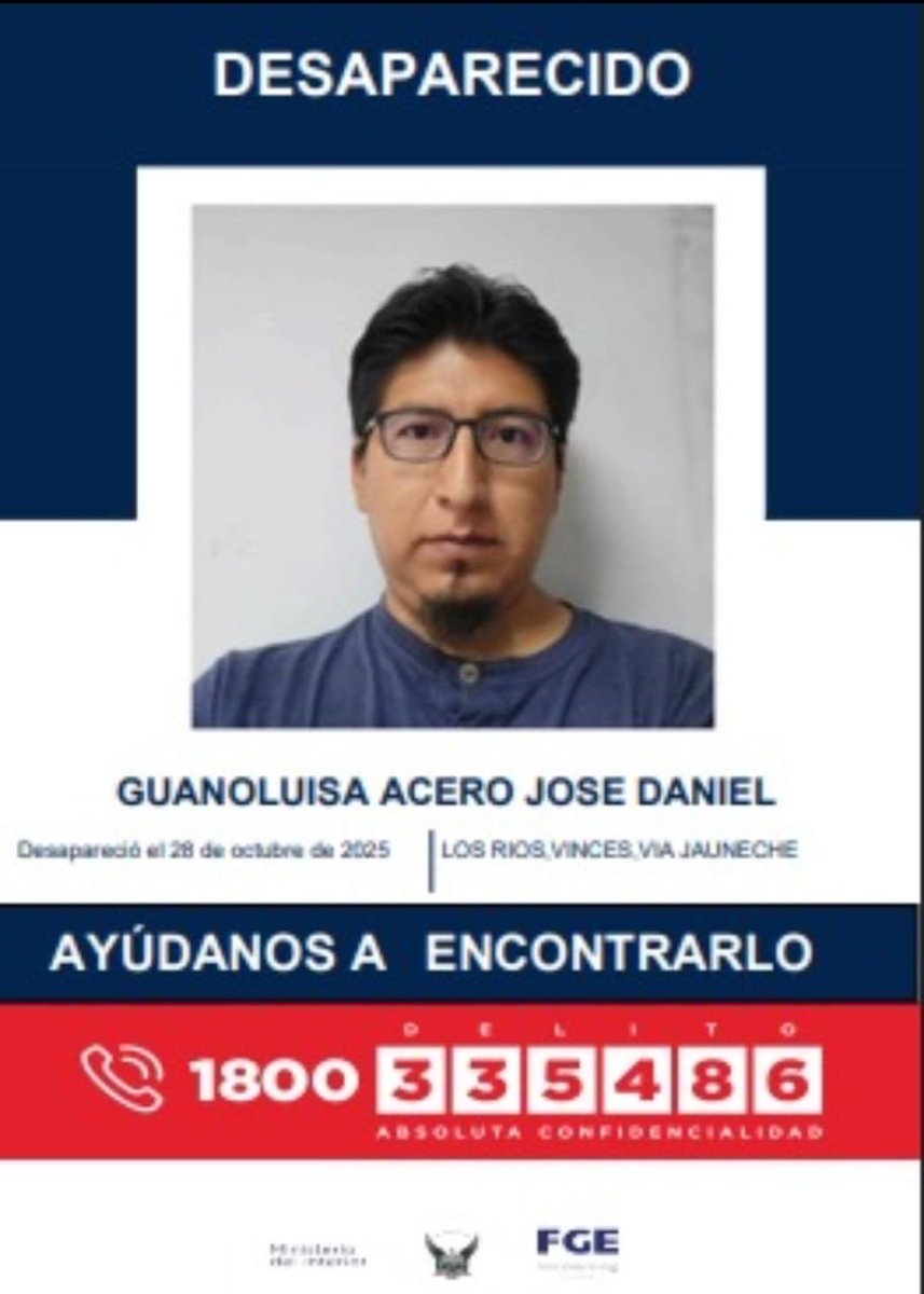 TiempoRealEC's tweet photo. 🆘.#URGENTE// 

Técnicos de la Empresa Pública de Comunicación del Ecuador #ComunicaEP desparecidos en Vinces, Los Ríos. https://t.co/DolTTP94k4