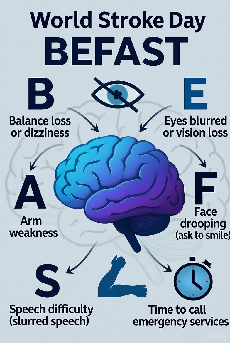 🚨 #WorldStrokeDay ALERT! 🚨 

Spot stroke symptoms FAST to prevent BRAIN injury! 

Time is critical! 😱

<a href="/svinsociety/">SVIN</a> <a href="/StrokeAHA_ASA/">Stroke AHA/ASA</a> <a href="/WorldStrokeEd/">World Stroke Academy</a> <a href="/WorldStrokeOrg/">World Stroke Org</a>