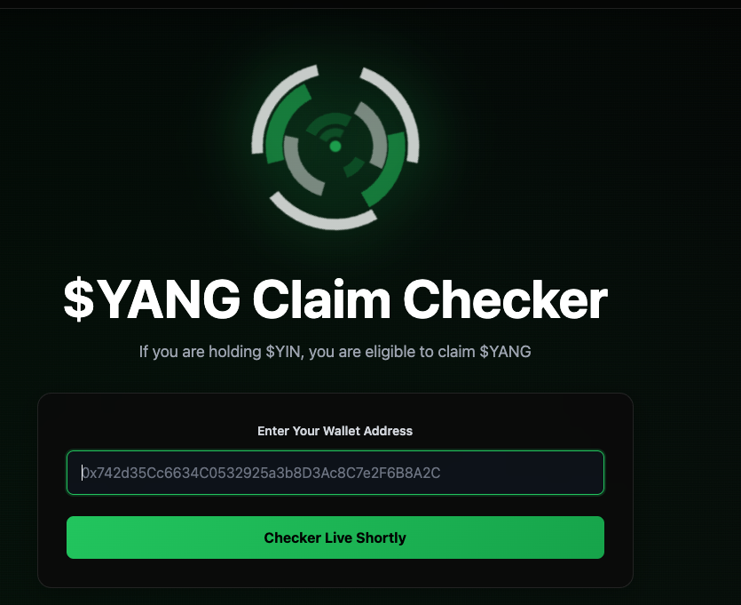 Degenmuse's tweet photo. @yinyangdat it still shows that the airdrop checker live shortly https://t.co/PsYoWhxPB7