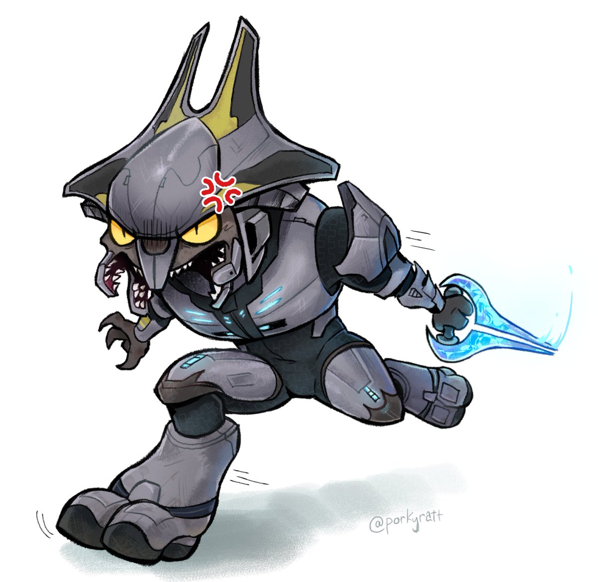 Commission for <a href="/MantaSkip/">Manta</a> ! You do not wanna get in the way of this elite >:D