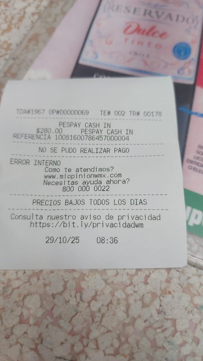 Juan_Velarde_C's tweet photo. @PESPay_ no se puede depositar a mi cuenta Fondeadora Empresarial...

Ayuda!!! https://t.co/38B53kproJ
