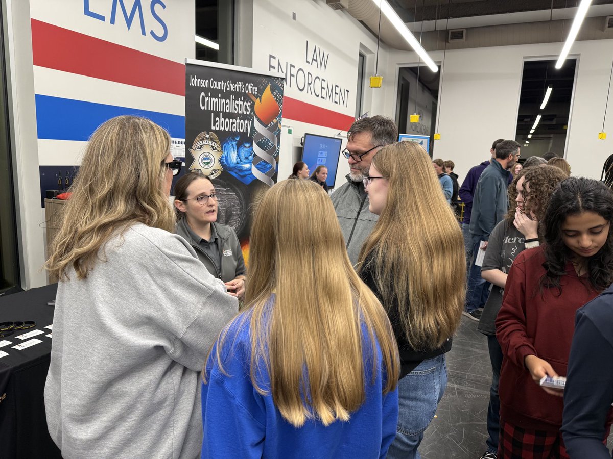 Great turnout for our <a href="/OWPSAcademy/">Olathe West Public Safety Academy</a> Open House! Thank you to all the agencies who showed up tonight too!