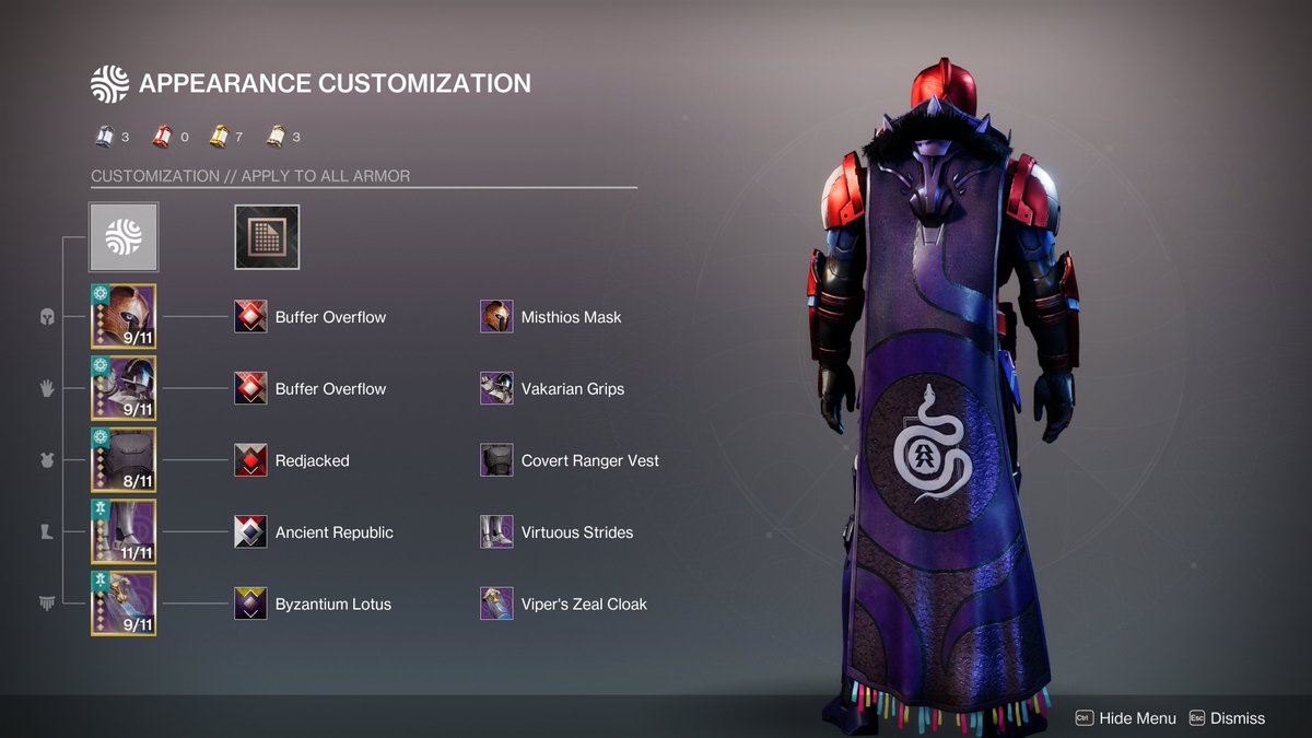 Menty's tweet photo. @DestinyTheGame My #Hunter submission for #FotLFashion2025 #XMen #Magneto  Wanted to take a try at making one of my favorite villains of all time Magneto!- Bungie Id: Menty#4187 https://t.co/i5mh1DE1ES