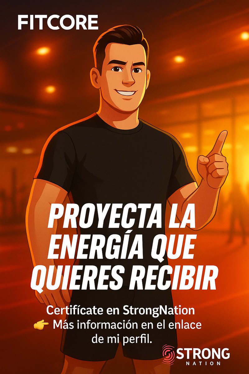 juangonher_mx's tweet photo. Proyecta la energía que quieres recibir.
👉 Certifícate en StrongNation y lidera desde tu mejor versión.

#FITCORE #juangonher #StrongNation #InstructoresFitness #LiderazgoFitness #EnergíaPositiva #MotivaciónFitness #Entrenadores #FitnessMéxico https://t.co/6bmKYKCg77