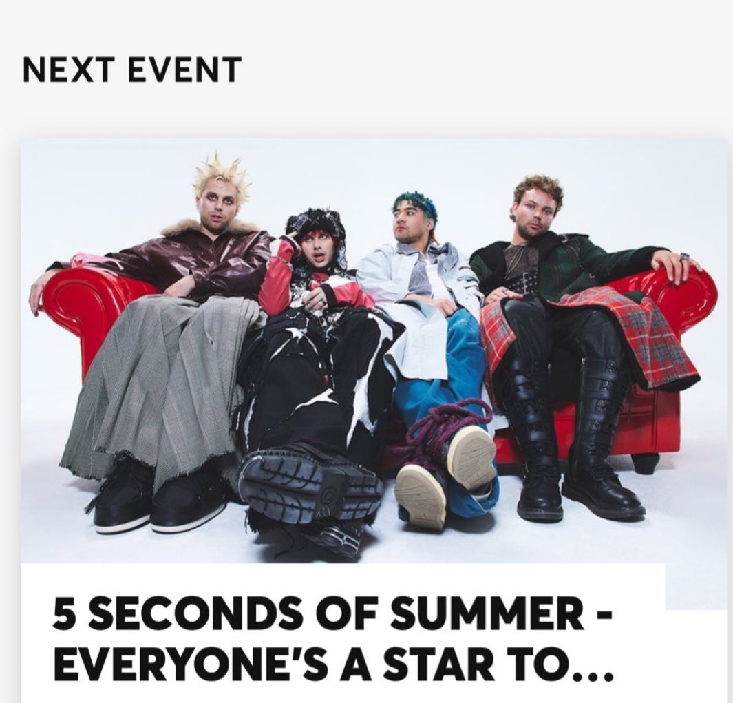 The5SOSYears's tweet image. Last chance to RT for good luck for those #EveryonesAStarWorldTour tickets ⭐️ 

⭐️⭐️⭐️⭐️⭐️⭐️⭐️