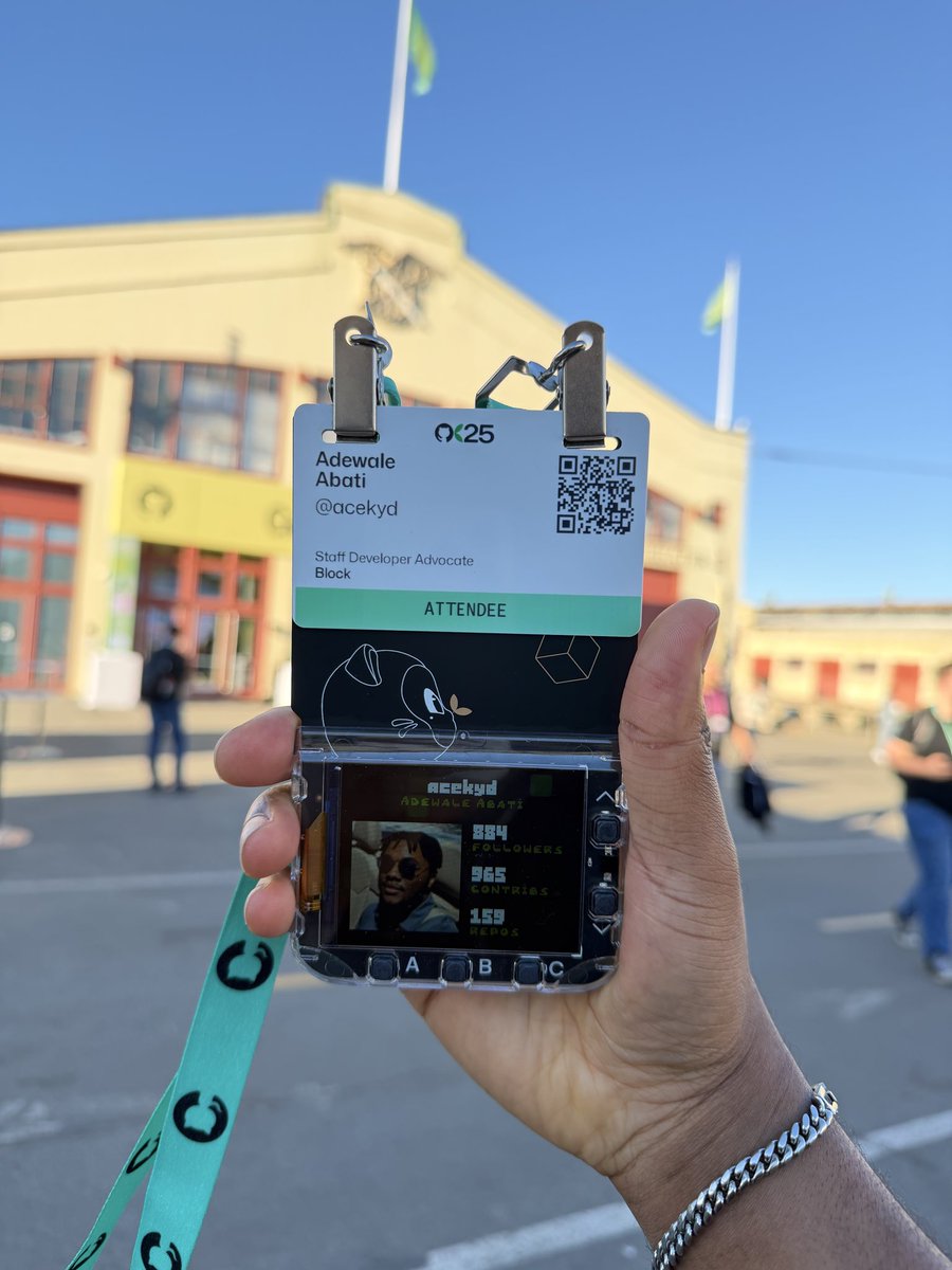 Ace_KYD's tweet image. Thank you @github! 

This was an amazing experience #githubuniverse