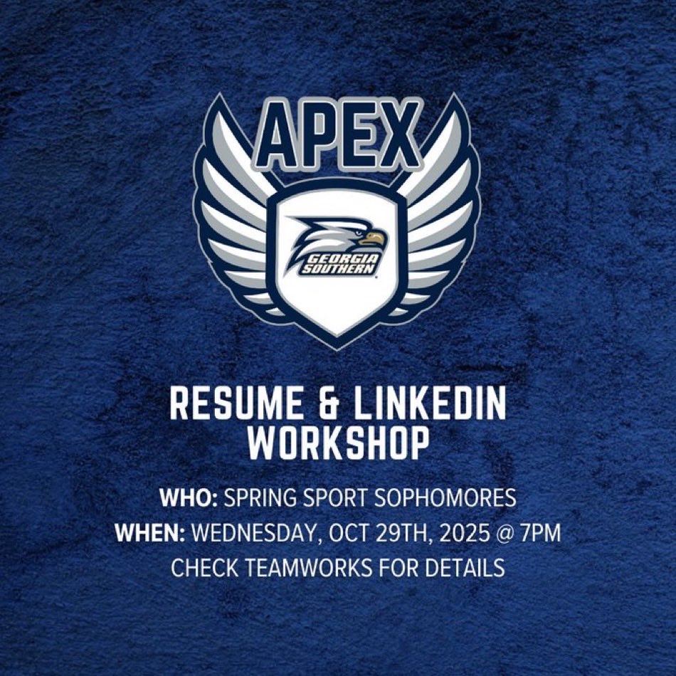 GSAthleticsAPEX's tweet image. Great APEX resume workshop tonight with @GSAthletics spring sport student-athletes. Preparing for tomorrow today!

#leadership #lifeaftersport 👏 👏 

Listen to @GSAthletics_SD 🔈