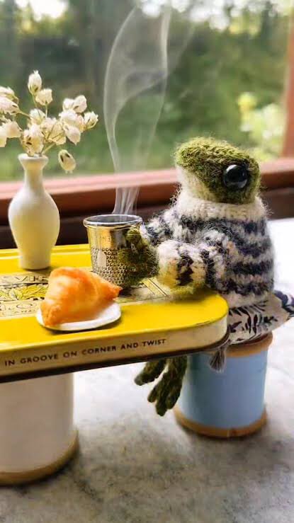 Knitting while watching this Celtics Cavs game