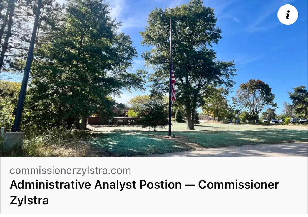 Yesterday we had a lengthy discussion about the new position being posted by the administrator. I had made a motion to require the administrator to bring that before us before filling it. That motion unfortunately failed.

I did have a number of questions regarding the position