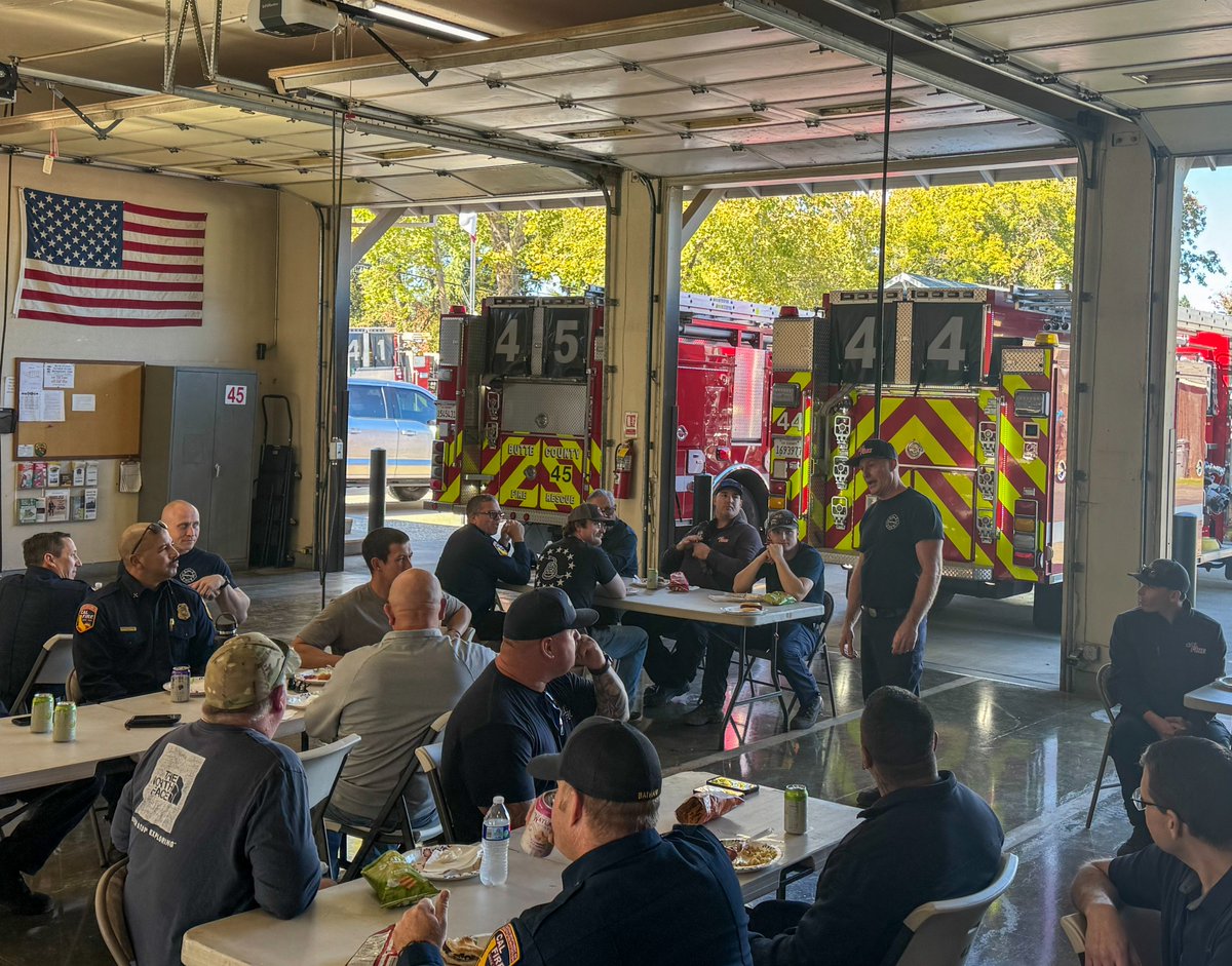 After 22 years of dedicated service, we celebrate the retirement of Firefighter Casey Corcoran. From Station 35 in Paradise to every station in Battalion 4, Casey’s calm leadership, mentorship, and unwavering commitment have shaped generations of firefighters.

Thank you, Casey!