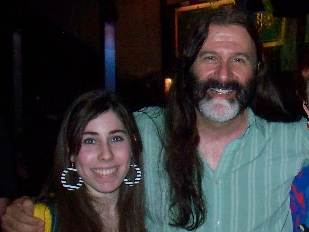 I got to shake Pierre Robert’s hand before a concert at the Spectrum, but my daughter got to take a great picture with him after The B52’s concert at the Electric Factory on April 24, 2008.  RIP Philly’s premiere hippie, Philly radio will not be the same without your voice.