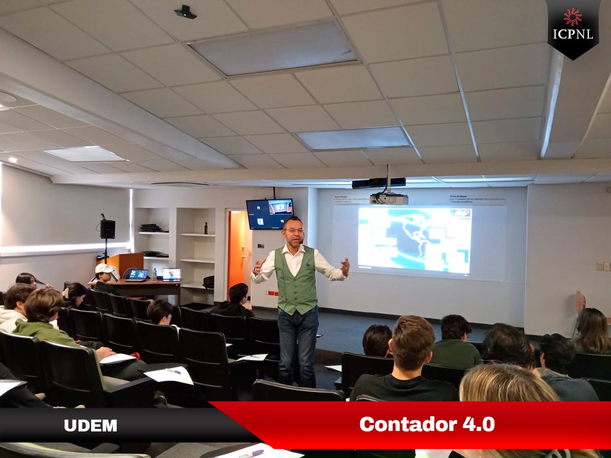 📚 El CP Alan Espejo, Vicepresidente de Actividades Académicas del ICPNL, impartió la conferencia “Contador 4.0” en la <a href="/udem/">Universidad de Monterrey</a>, evento organizado por el Capítulo Estudiantil ICPNL UDEM.

Una charla inspiradora sobre la evolución de la profesión contable y las habilidades que