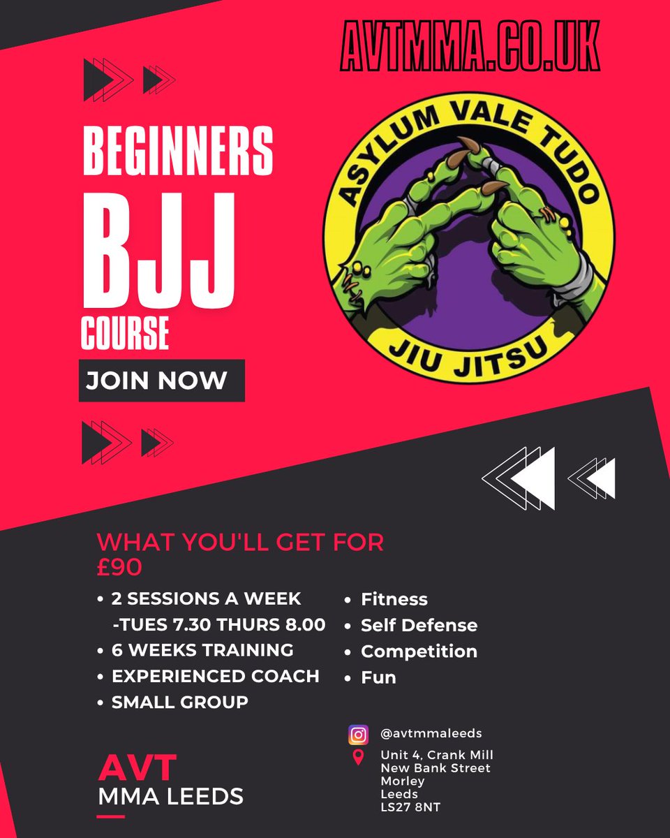 AVT MMA Leeds tweet media