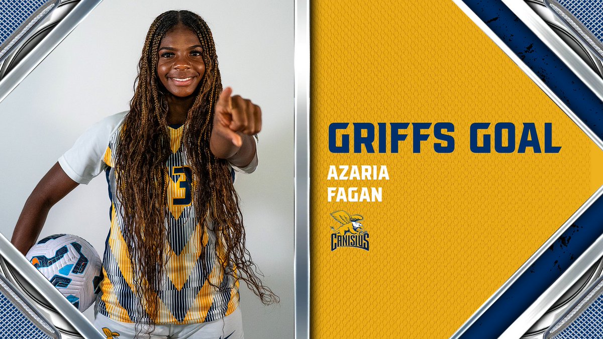 51' | CANISIUS GOAL! Azaria Fagan taps home the centering feed from Skylar Cornell and the #Griffs lead 

2-1