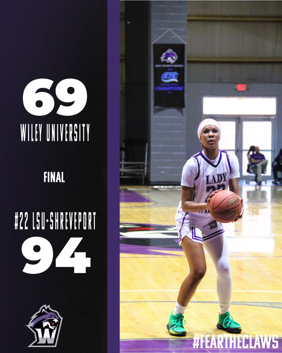 WileyAthletics's tweet image. Final. We&apos;re back in action next week. #FeartheClaws #WhereWInnersThrive #BeIrreplaceable #ProgressoverPerfection #GoForthInspired
