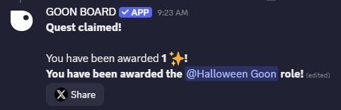 alextstvn's tweet photo. Just leveled up on #Plume with the @Halloween Goon role🥰
Let’s keep the quests rolling 🔥🎃@plumenetwork
$plume #DEFİ #glaxe #BB27 #BBNaijaS10 #BBNajia #BBNaija10 #RWAfi https://t.co/edwy0qRSpr