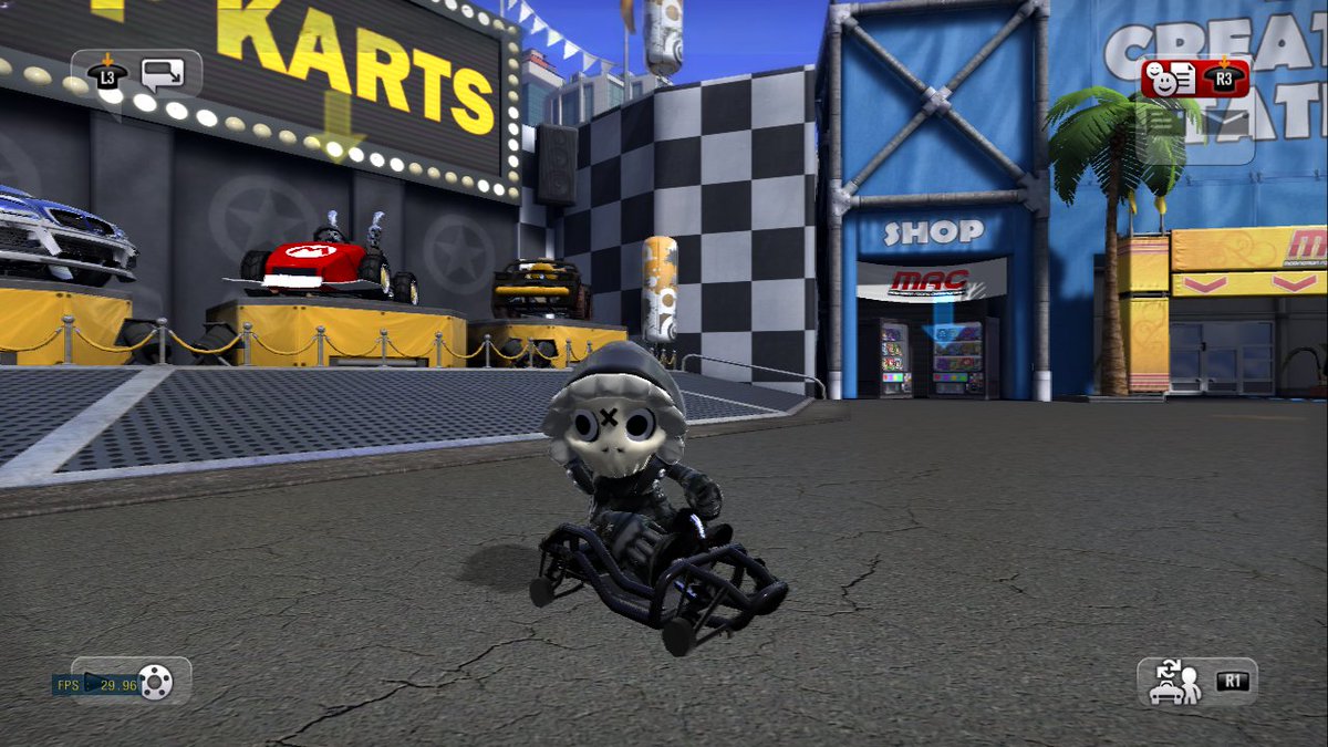cotamilhas's tweet image. modnation racers crazy frog version