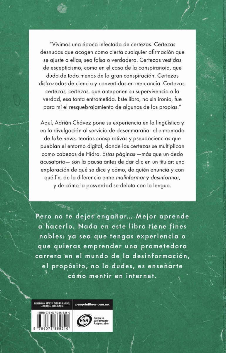 No es broma 😎 Ya pronto en librerías.