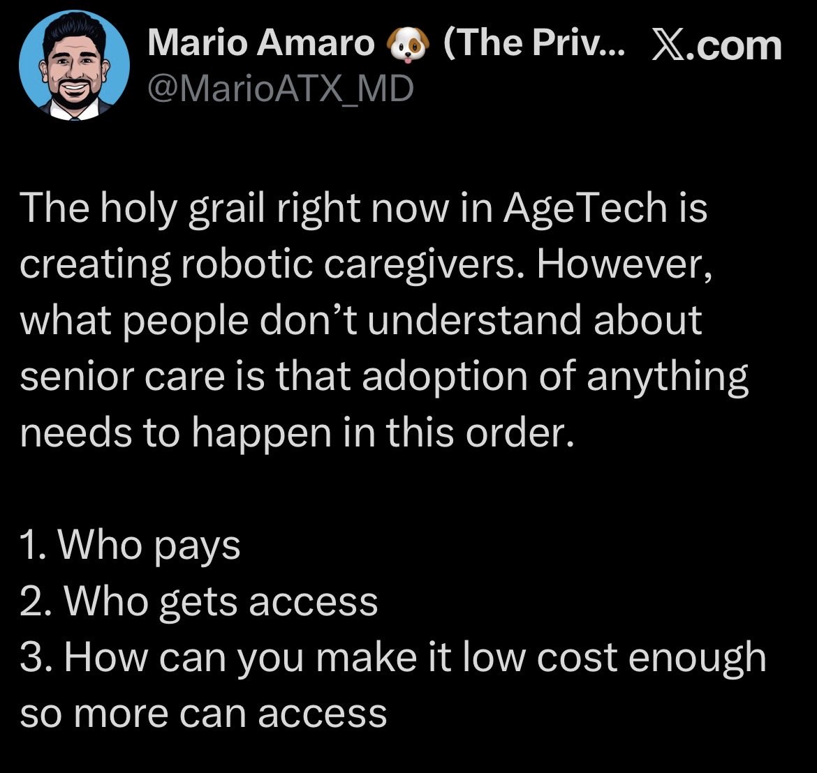 Mario Amaro (The Private Practice + Vibe Code Doc) tweet media