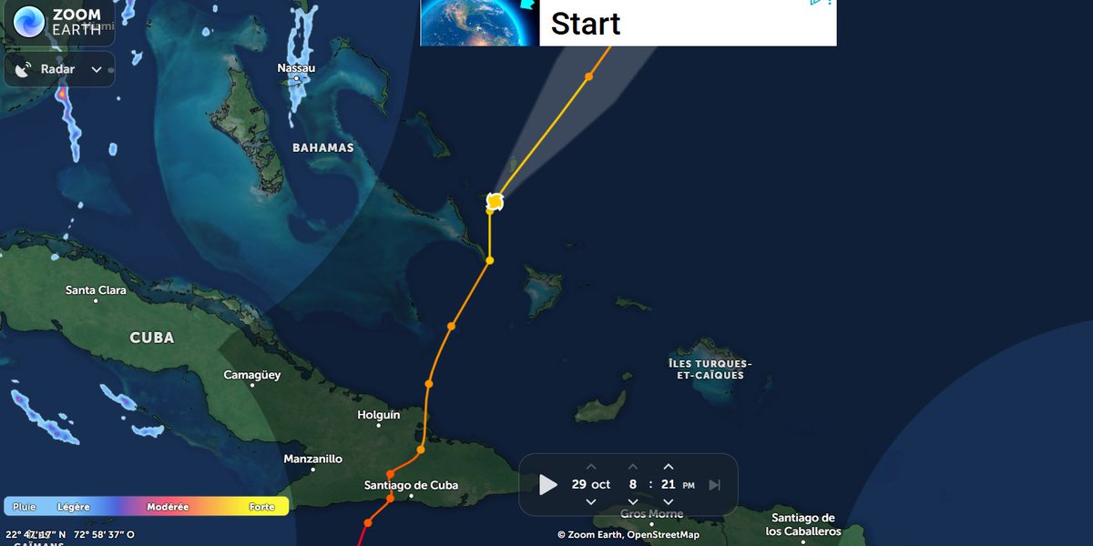 Catégorie 1 – 90 mph | Ouragan Melissa : conditions cycloniques aux Bahamas et aux Turks et Caicos, Bermudes en alerte  rezonodwes.com/?p=368568