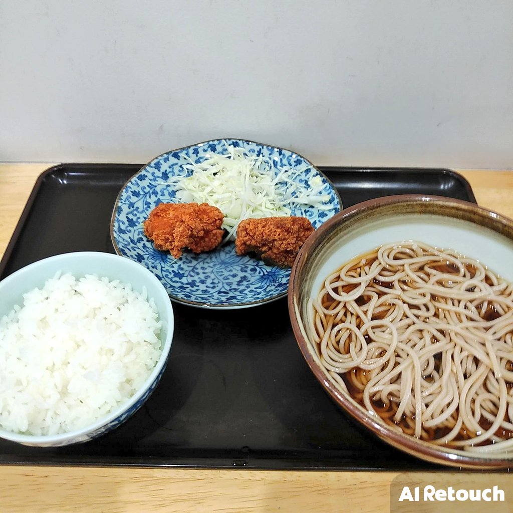 cyoujyuan's tweet photo. から揚げのセット
麺と一緒に頼むと小ライスが30円値引きになります。

武蔵小山長寿庵
品川区荏原3-5-5
037815743

武蔵小山そば
武蔵小山おそば
武蔵小山うどん
武蔵小山ランチ
武蔵小山ちょい飲み https://t.co/kxerOCoVR7