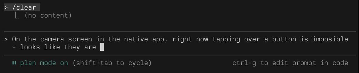Oh wow, when did claude code add this godsend of a feature? Typing out my manifestos has never been easier!