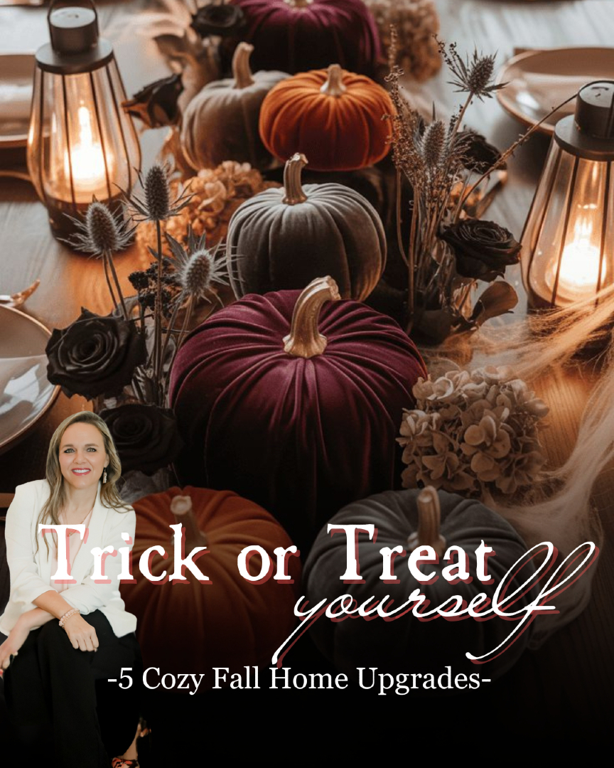 AmandaC_Realtor's tweet image. Fall is the perfect time to treat yourself—and your home. 🕯️🏡 Add cozy scents, soft throws, warm lighting &amp;amp; a touch of pumpkin on the porch. Because home should be your favorite place to fall into. 🧡 Ready for your next cozy space? Let’s find it! 🍁 #FallHomeVibes #ThisIsHome