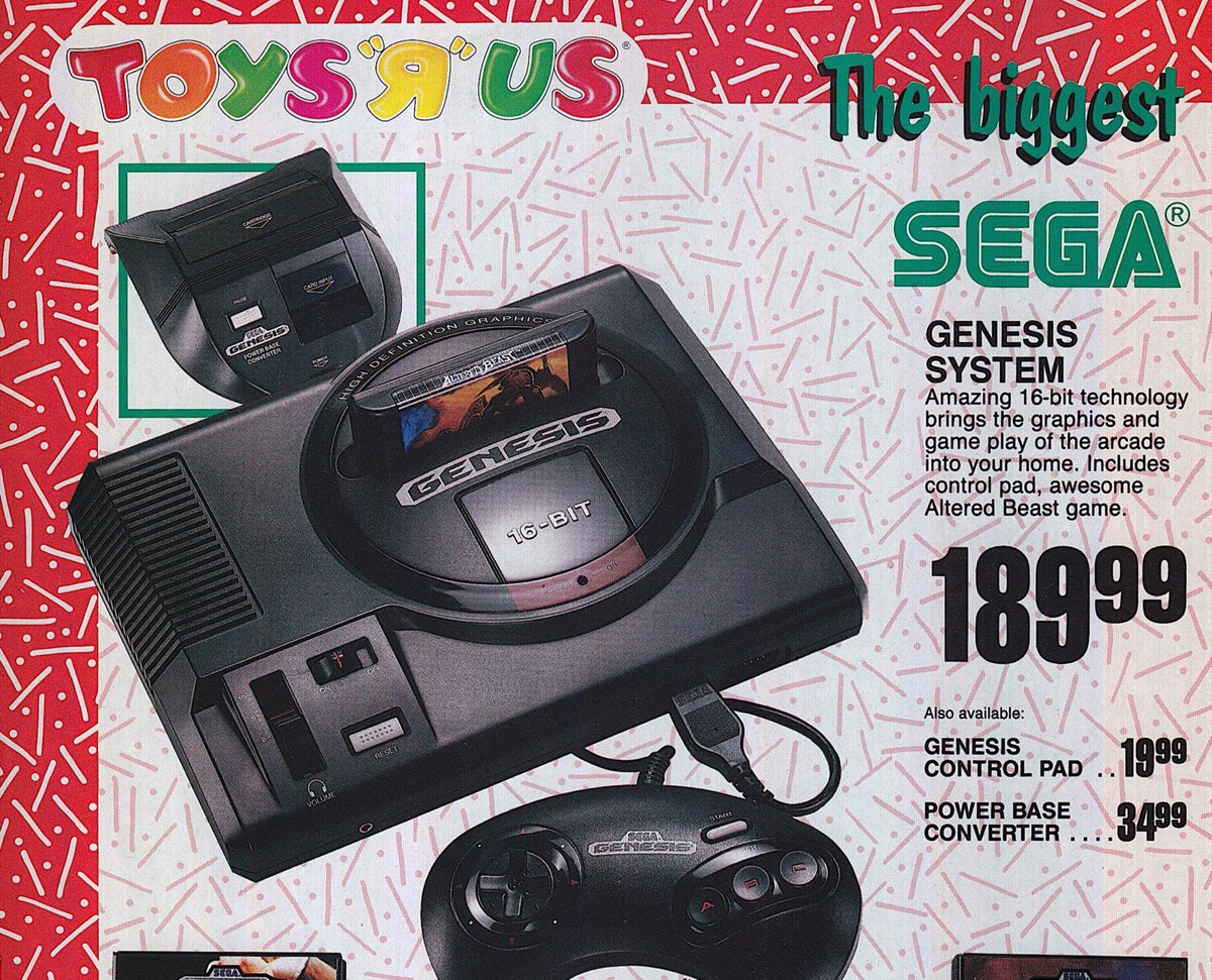 On October 29, 1988, the Sega Genesis home video game console was released