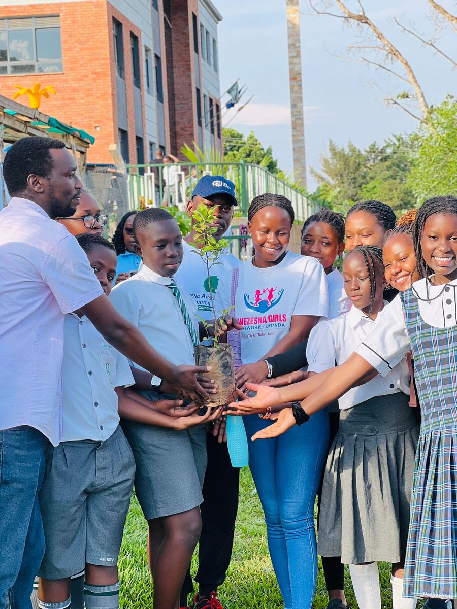 A day of impact, mentorship, and growth  Together we planted trees <a href="/the_oliveschool/">The Olive School - Namugongo</a> symbols of life, strength and resilience for the girl child. <a href="/WezeshaGirls/">Wezesha Girls Network-Ug🇺🇬</a> #ClimateForGirls
