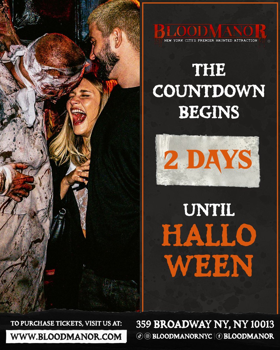 The shadows are moving. The monsters are stirring. Halloween is almost here… are you prepared to face your fear? 🔪

2 DAYS....