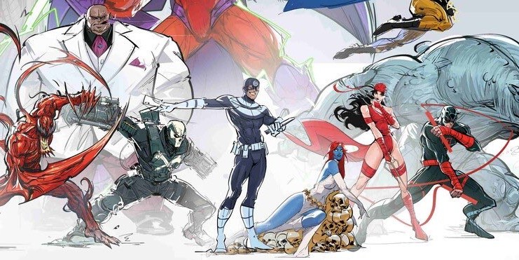 Omg guys! look it's Elektra, Daredevil, Bullseye and Kingpin 😭

Art by Marvel Rivals concept artist Dapeng Song