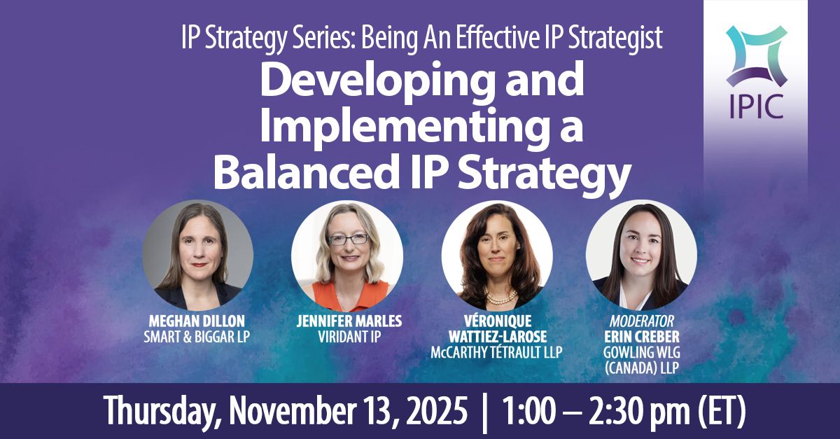 Intellectual Property Institute of Canada tweet media