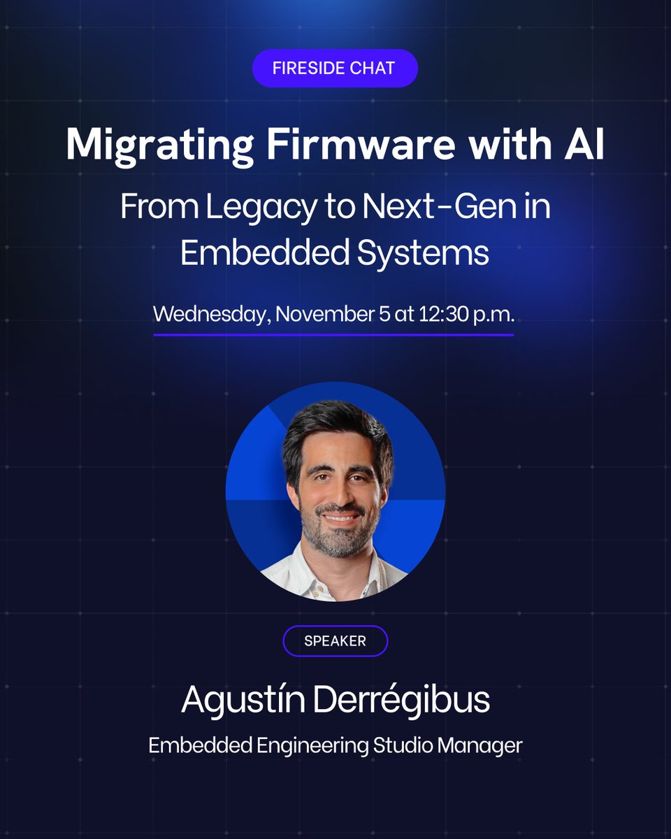 thisisqubika's tweet image. Next week the Qubika team will be at the @embedded_world North America Conference in Anaheim, California.
We'll be showcasing our #Semiconductor, firmware & IoT services.
See more about the work of our #Embedded Engineering Studio qubika.com/studios/embedd…