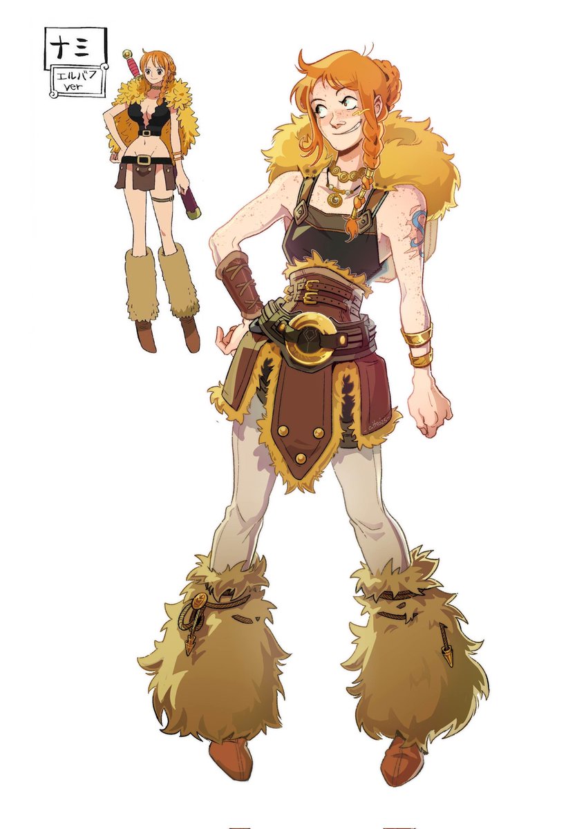 Elbaf Nami redesign 🍊