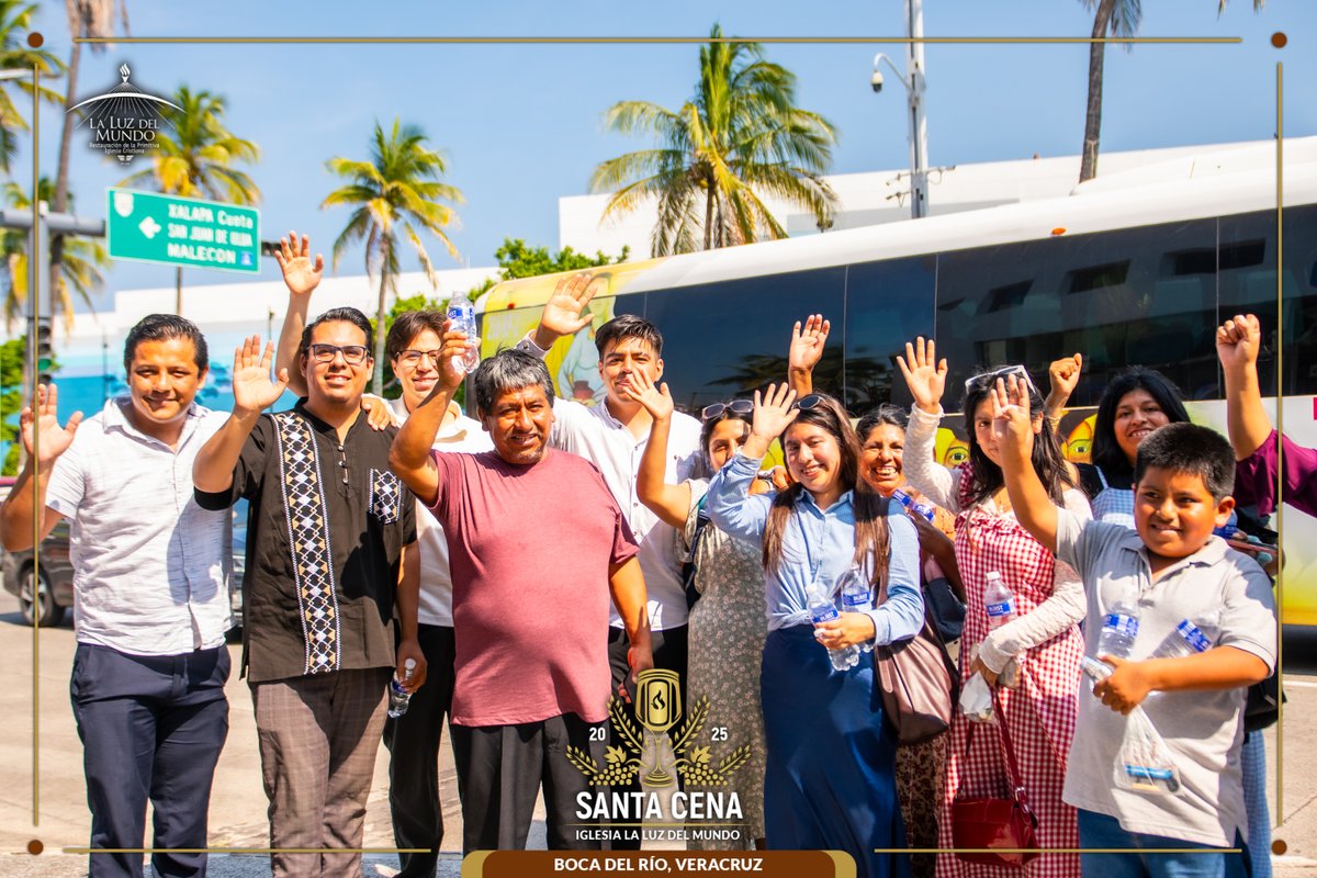 iglesialldm's tweet photo. Unidad y fraternidad familiar

#SantaCena2025 #LaLuzDelMundo #Veracruz #SiempreUnidos https://t.co/At5epMwV1Z