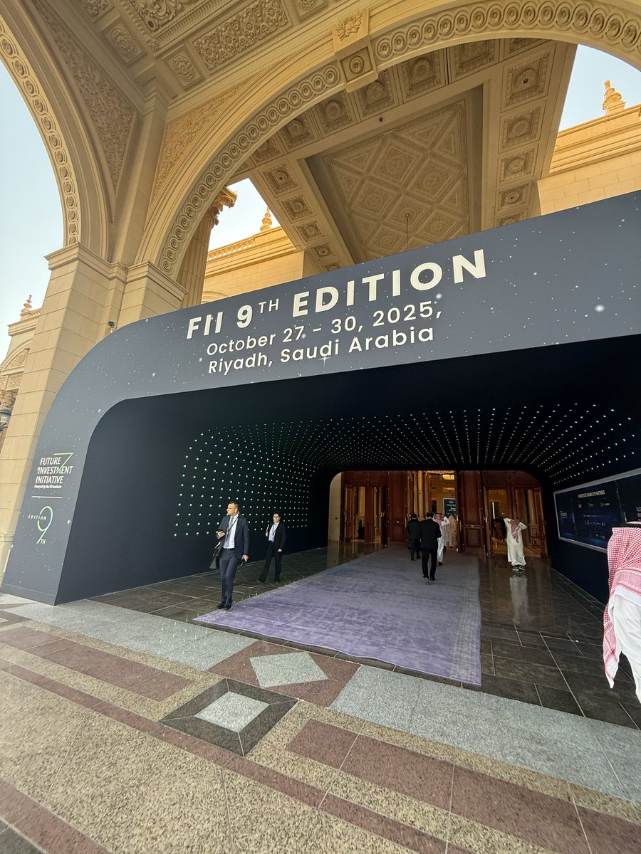 Something exciting is cooking!

#SaudiArabia #FII2025 #Riyadh