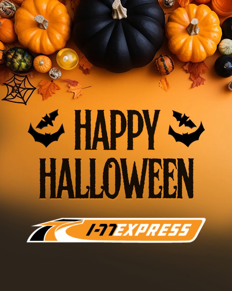 Happy Halloween to all of the goblins, ghouls, and trick-or-treaters around Charlotte! We wish everyone a happy and safe Halloween! Please remember, if you decide to drink tonight or this weekend, always plan on a sober and safe ride home.
.
.
.
#I77Express #ExpressLane