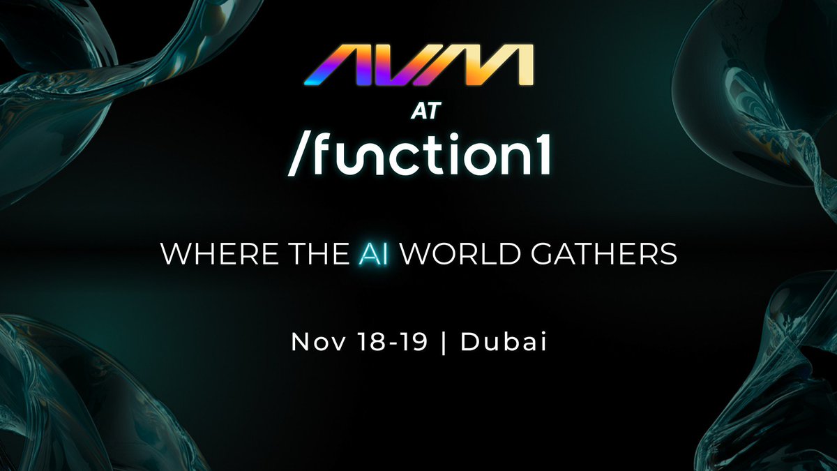 avm_codes's tweet image. In three weeks&apos; time, we&apos;re attending (and speaking at) the biggest AI event of 2025.

👉 fnctn1.com 

Featuring speakers from @Vanguard_Group, @Dell,
@awscloud, and more, our founder @Iamkanenas will be on a panel with @crunchbase early on the first day.

10k+…