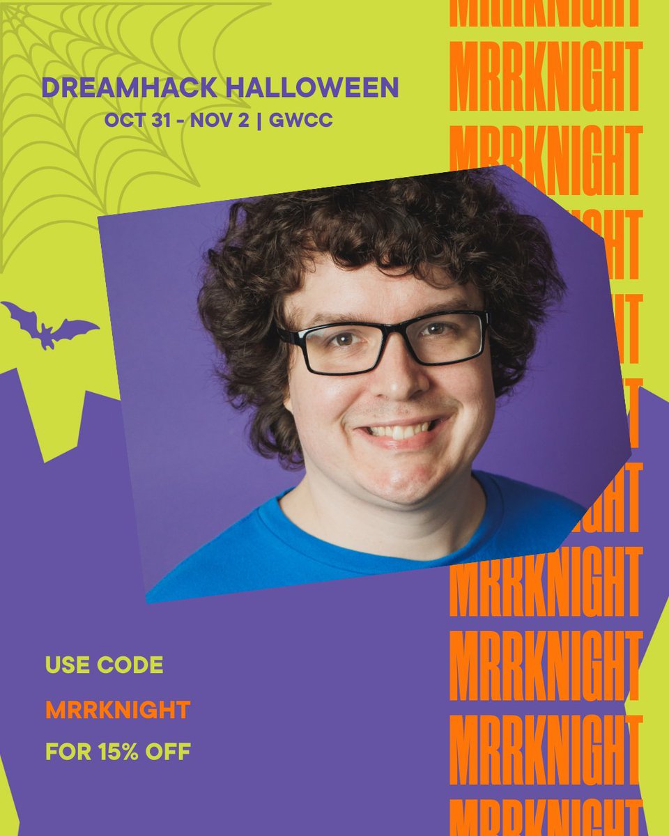 I was invited as a Creator <a href="/DreamHackNA/">DreamHack North America</a>  ! First time there and can't wait to check it out ! Maybe even see if they have any cool Arcade stuff there too! If you plan on going, you can use my code for 15% off! Feel free to say hi !  #DHAtlanta