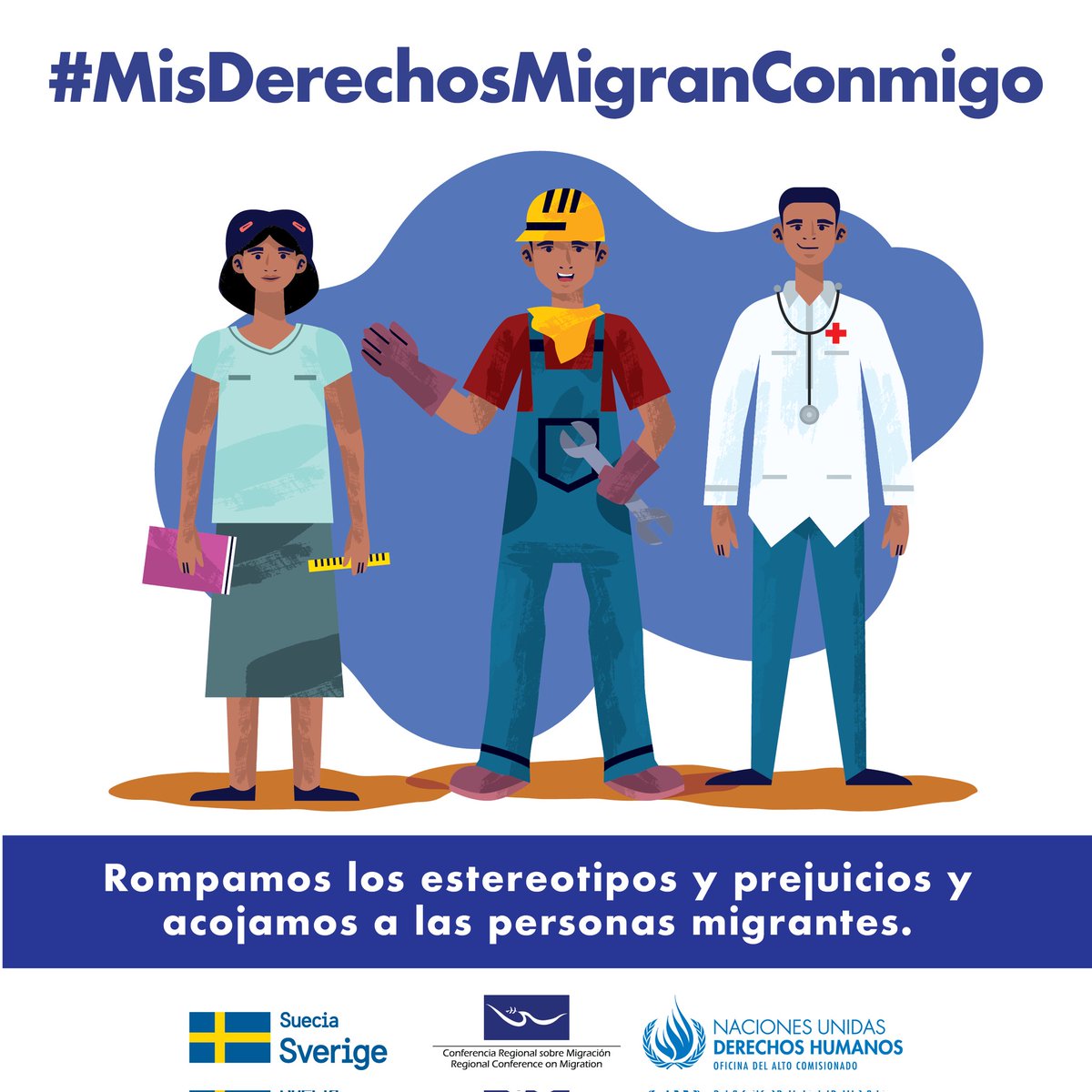 Independientemente de su condición migratoria, las y los trabajadores migratorios y sus familiares tienen #derechos

👉 Convención int. sobre la protección de los derechos de todos los trabajadores migratorios y de sus familiares
ohchr.org/es/instruments…

#MisDerechosMigranConmigo