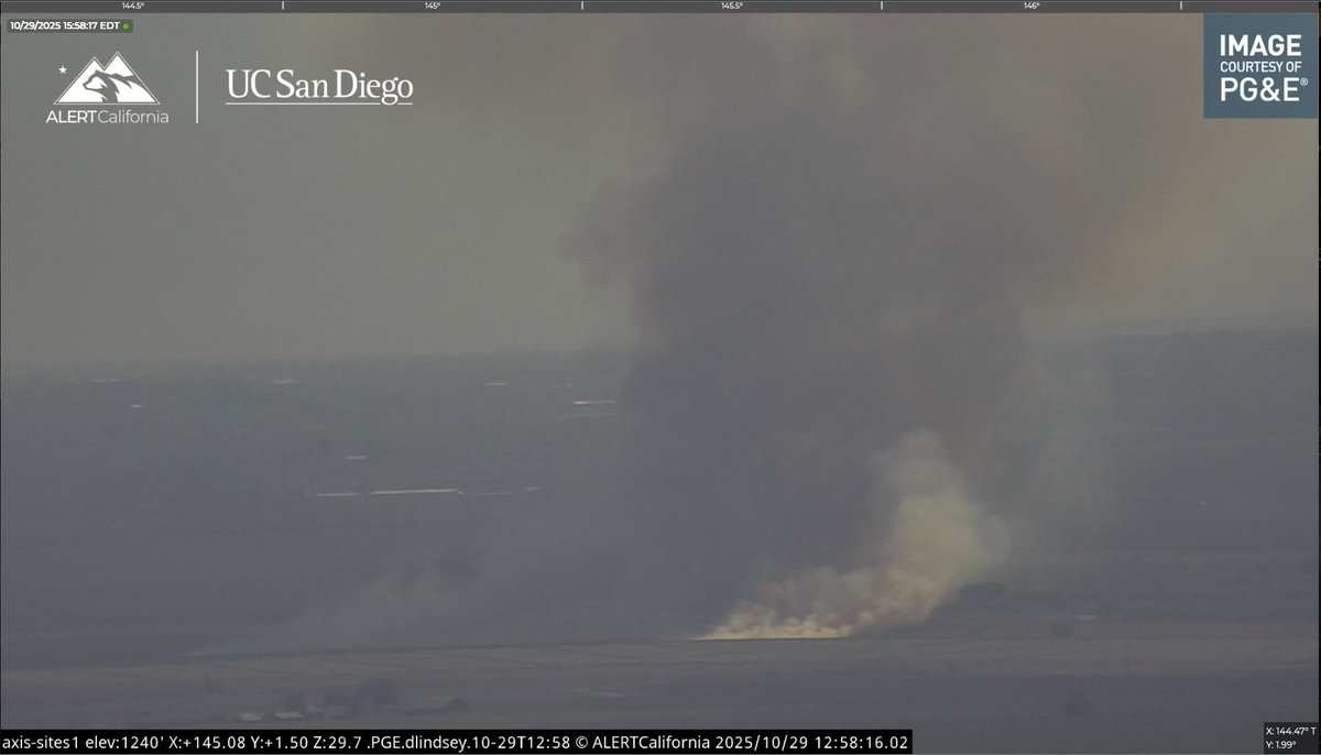 NationalWldfire's tweet photo. NorCal decided that it wanted some attention this afternoon. This is the #FeatherFire, 3 acres in oak woodlands. https://t.co/RHAd2f0Fzj