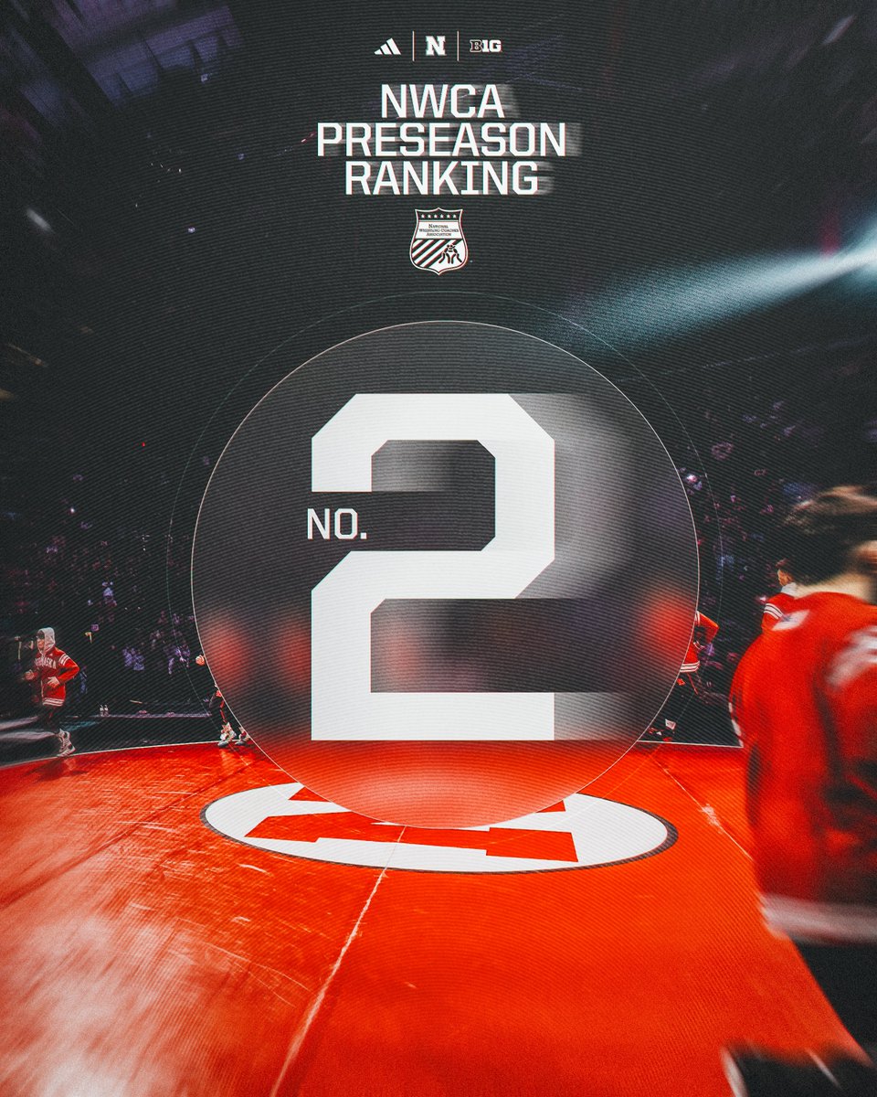 HuskerWrestling's tweet photo. The highest preseason @nwcawrestling ranking in program history.

📄 https://t.co/Ewn5PvCqfn

#ToughTogether | #GBR https://t.co/lqAbygAXlj