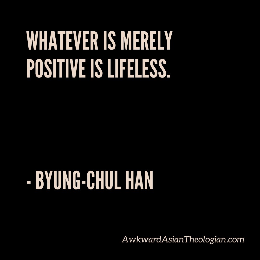AsianTheologian's tweet image. #awkwardasiantheologian #christianblogger #theologian #theologians #christian #catholic #quote #philosophy #byungchulhan #positivity #life