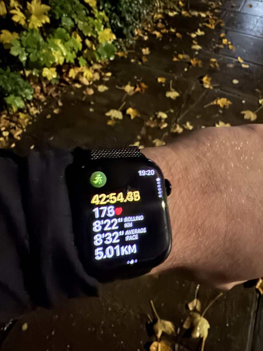 devadam88's tweet photo. Day 22 of #30DaysOfExercise
5km in 42mins π«Ά https://t.co/kbuN9Fkajy