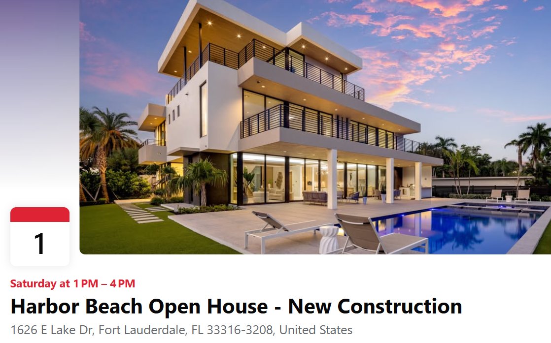 Come tour this amazing New Construction Home in Fort Lauderdale's most exclusive Gated Island Community with 300 Ft of Private Beach Access. Giant 15,500 SF Lot - Over 9,000 SF of Indoor / Outdoor Living Space w/ gorgeous design and finishes 5 Bed / 6 Bath bit.ly/3LyHCyA