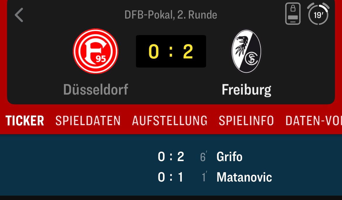 Weiter so, #Düsseldorf! Lasst euch heute schön demoralisieren. Am Sonntag kommt der #Betze 😈