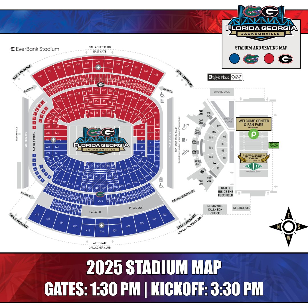 Florida-Georgia Football Game tweet media