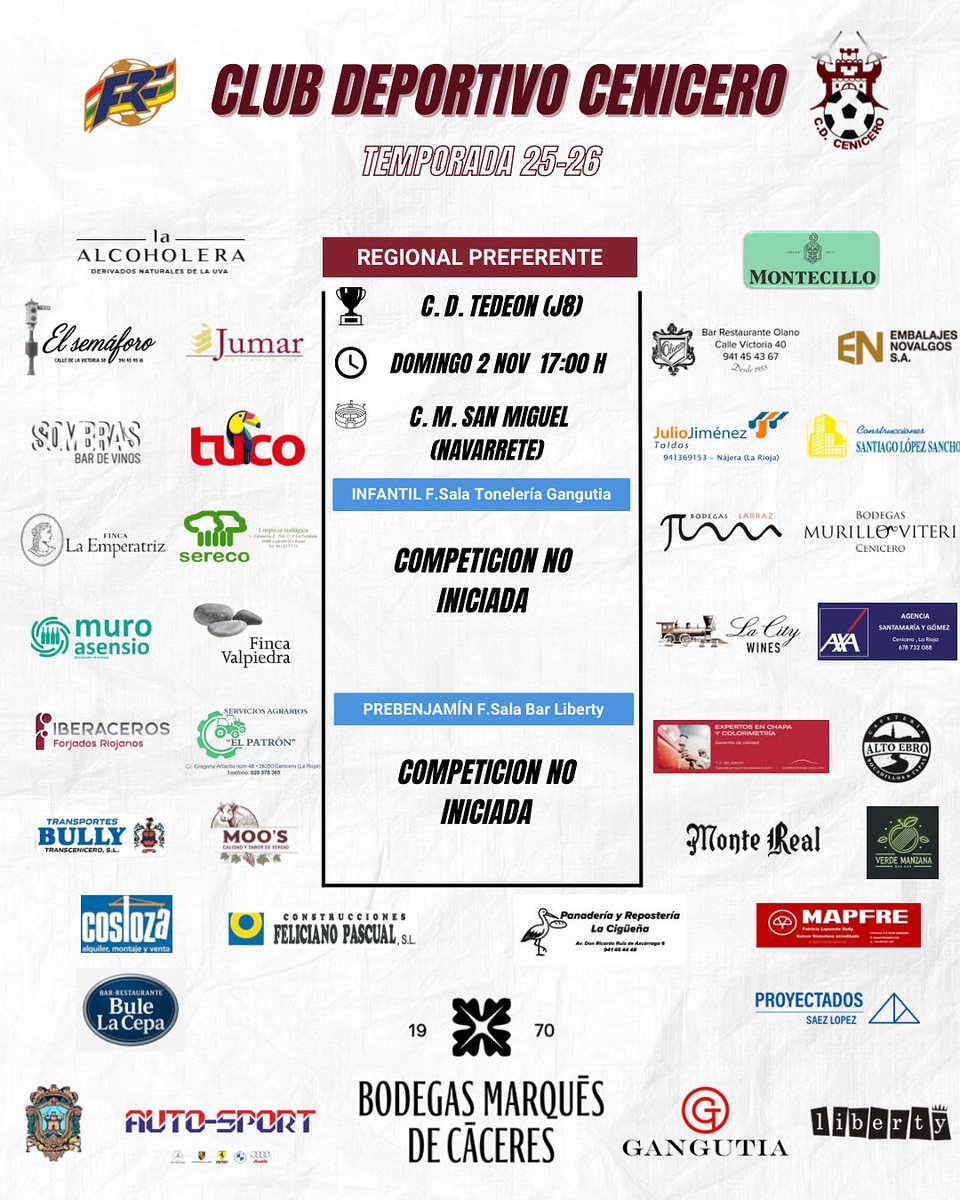 Club Deportivo Cenicero tweet media